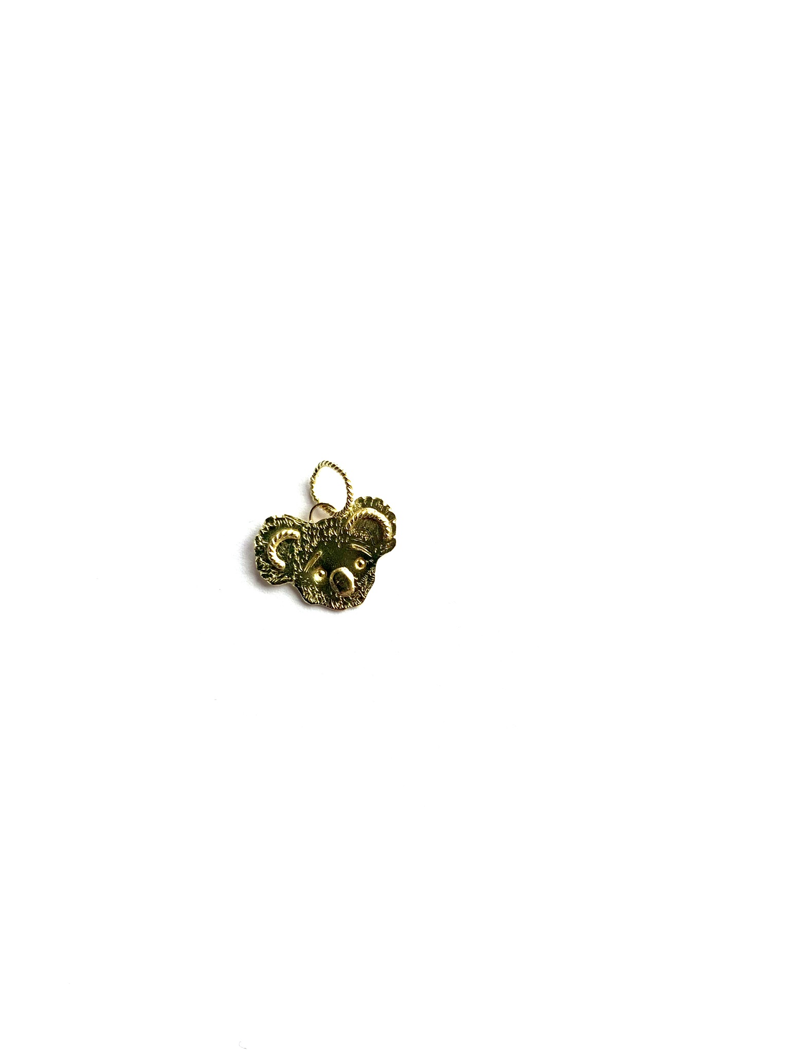 charm: koala face charm: koala face